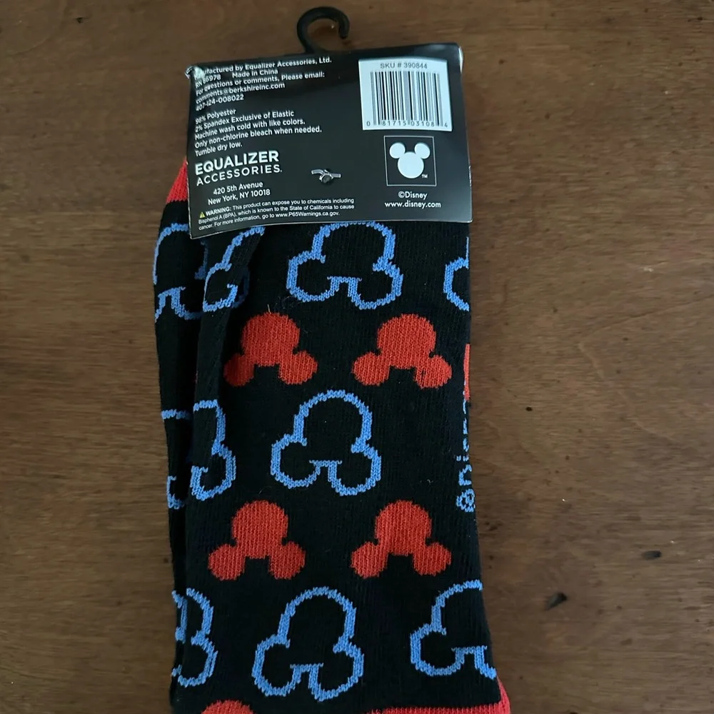 🌵3/$15 (see description) Mickey Mouse crew socks